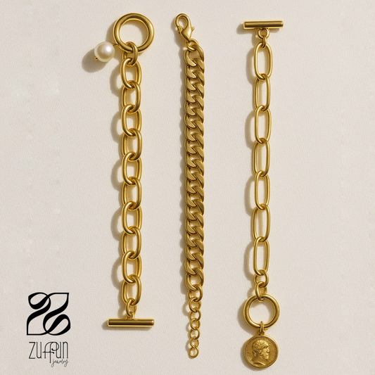Pulsera OT con perla + 2 pulseras extras de regalo