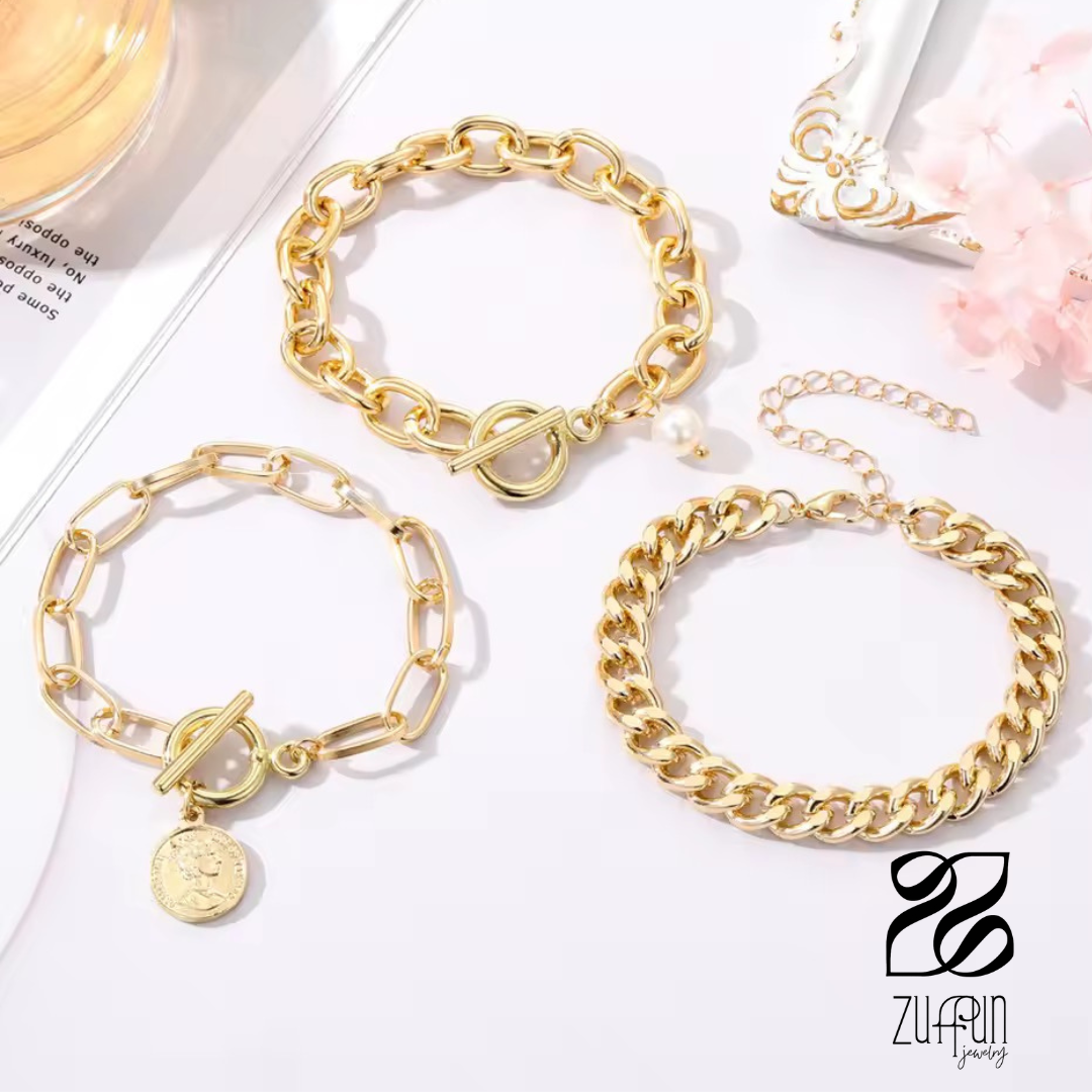Pulsera OT con perla + 2 pulseras extras de regalo