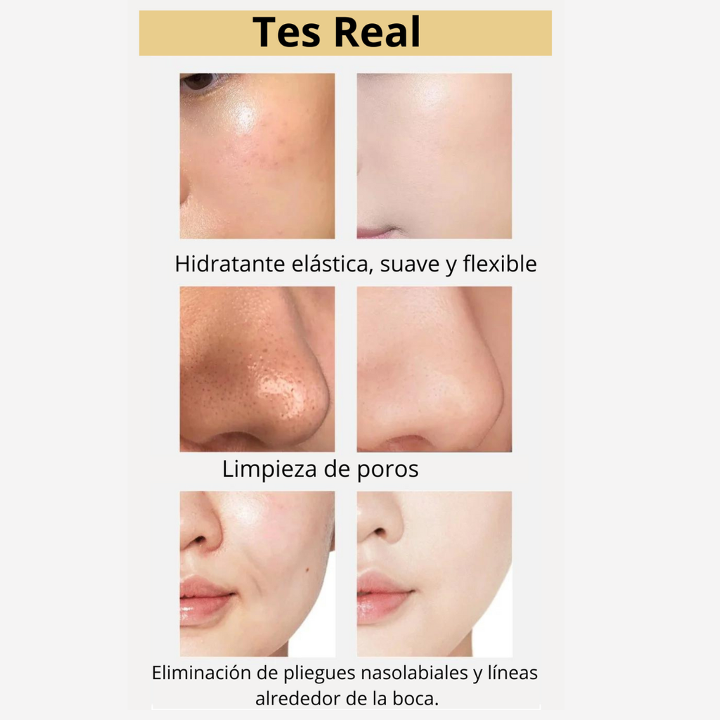 GoldenBeauty - Mascarilla exfoliante de oro | Piel joven en 28 días