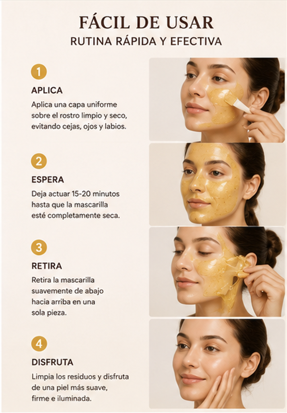 💥2X1💥- Mascarilla exfoliante de oro